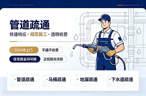 双鸭山管道疏通