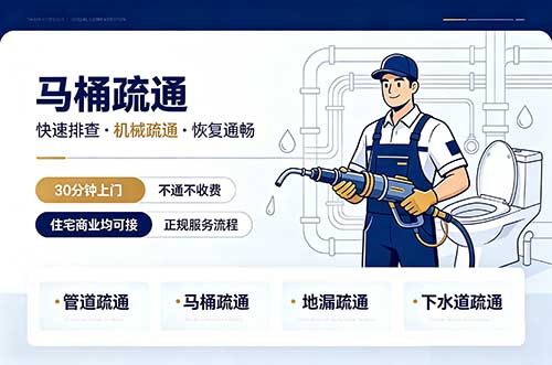 双鸭山马桶疏通